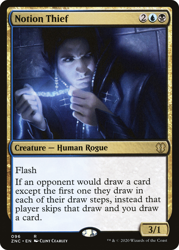 Notion Thief (ZNC-096) - Zendikar Rising Commander - Magic The Gathering