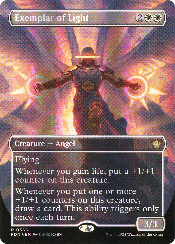 FOIL Exemplar of Light (FDN-366) - Foundations - Magic The Gathering