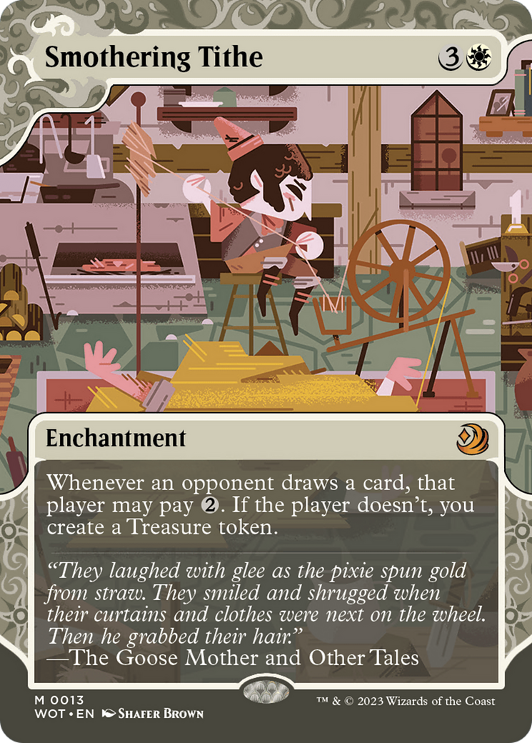Smothering Tithe (WOT-013) - Wilds of Eldraine: Enchanting Tales - Magic The Gathering