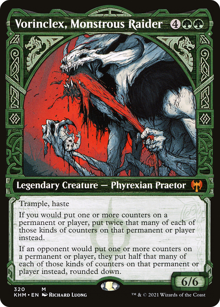 Vorinclex, Monstrous Raider (Showcase) (KHM-320) - Kaldheim - Magic The Gathering
