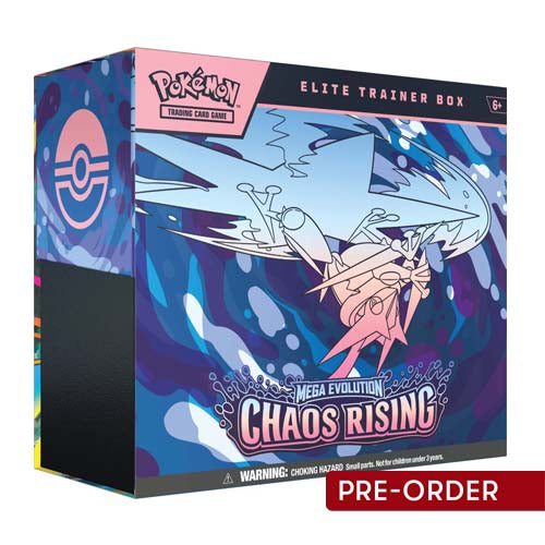 Pokemon TCG Mega Evolution Chaos Rising Elite Trainer Box
