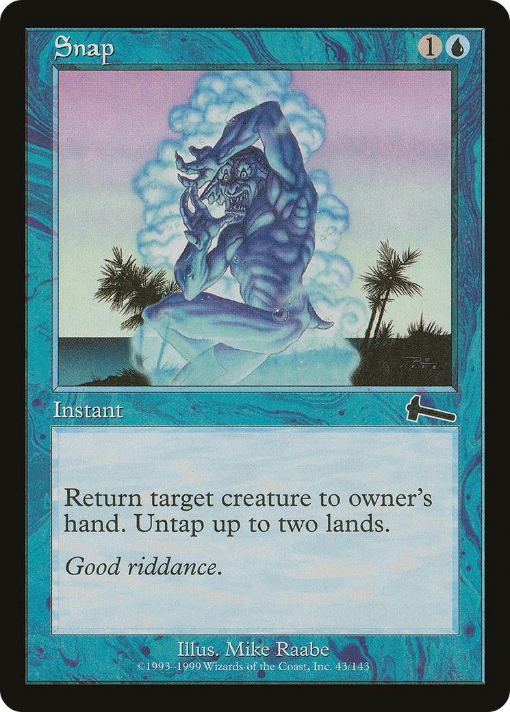 Snap (ULG-043) - Urza's Legacy - Magic The Gathering