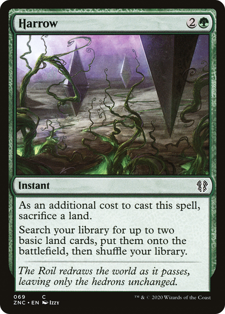 Harrow (ZNC-069) - Zendikar Rising Commander - Magic The Gathering