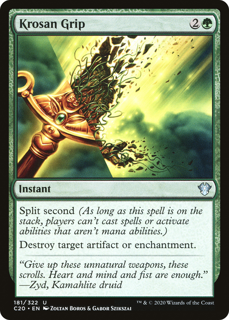 Krosan Grip (C20-181) - Commander 2020 - Magic The Gathering