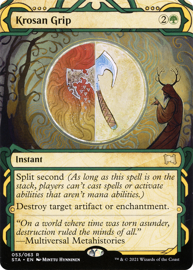 Krosan Grip (STA-053) - Strixhaven Mystical Archive - Magic The Gathering