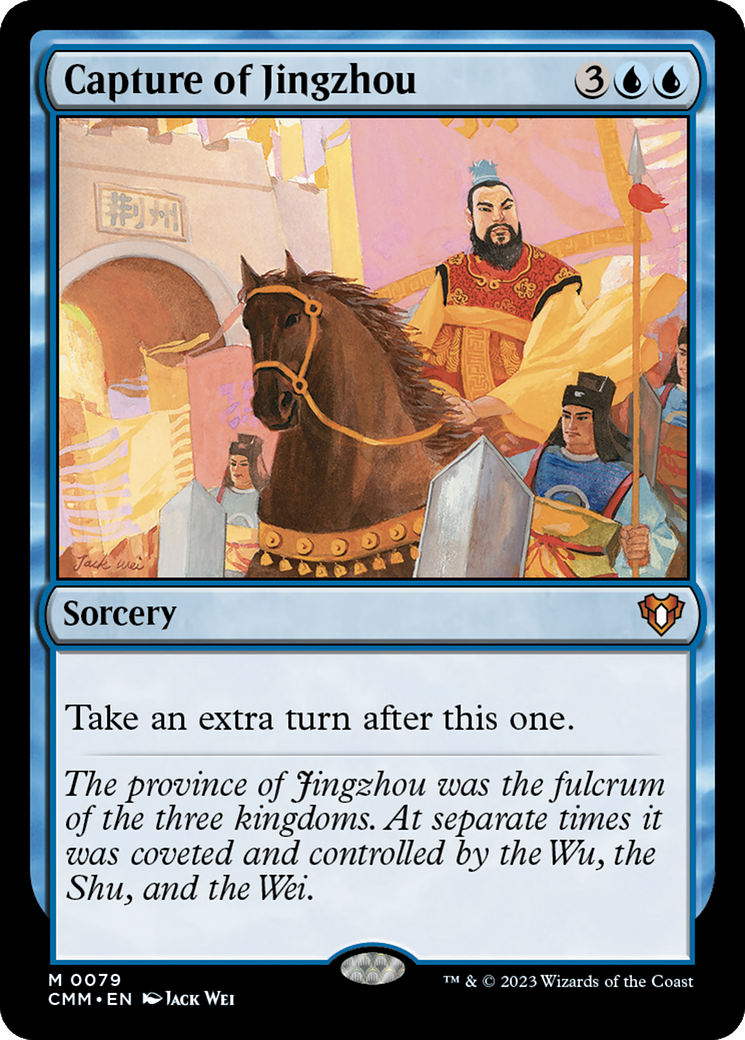 Capture of Jingzhou (CMM-079) - Commander Masters - Magic The Gathering
