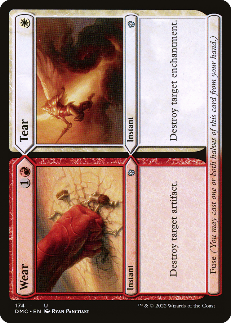 Wear // Tear (DMC-174) - Dominaria United Commander - Magic The Gathering