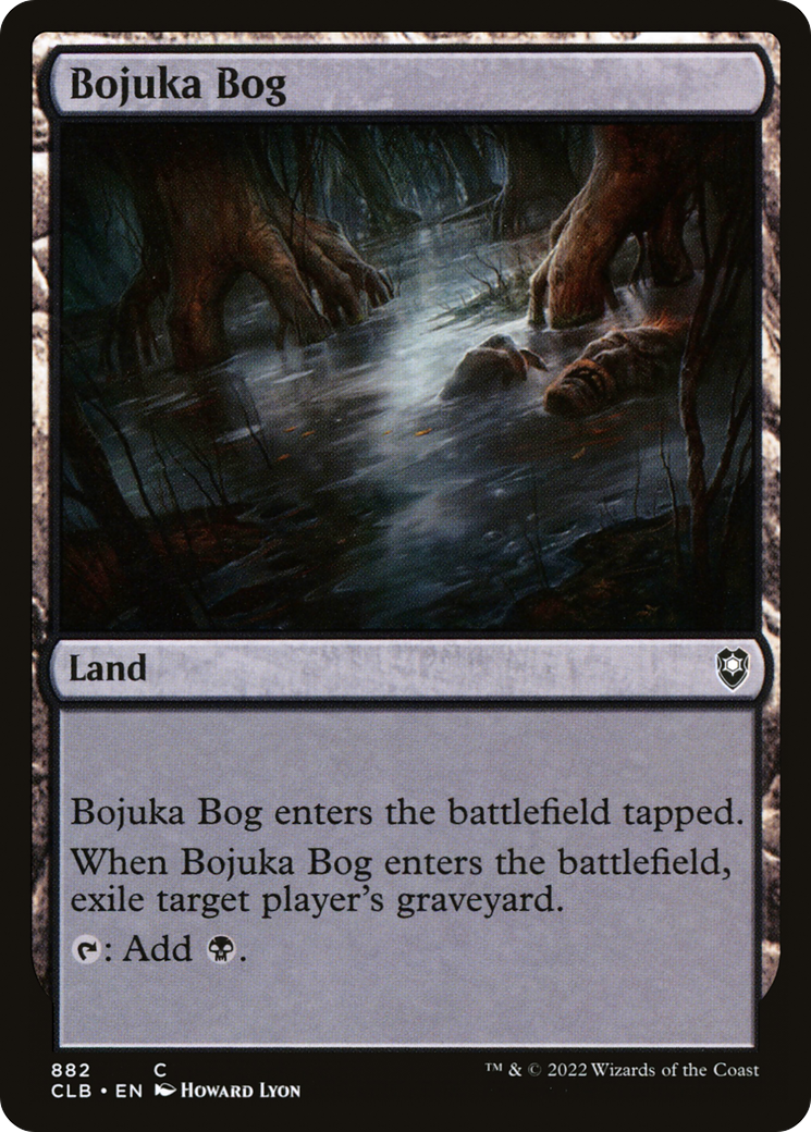 Bojuka Bog (CLB-882) - Commander Legends: Battle for Baldur's Gate - Magic The Gathering