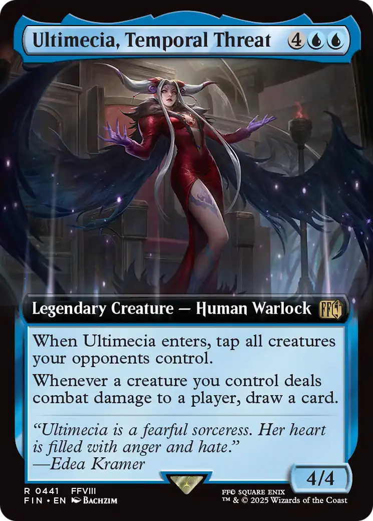 Ultimecia, Temporal Threat (FIN-441) - FINAL FANTASY - Magic The Gathering