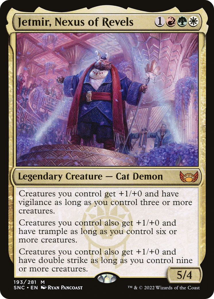 Jetmir, Nexus of Revels (SNC-193) - Streets of New Capenna - Magic The Gathering