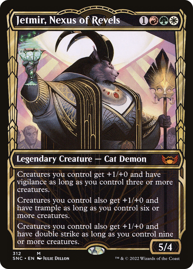 Jetmir, Nexus of Revels (Showcase) (SNC-312) - Streets of New Capenna - Magic The Gathering