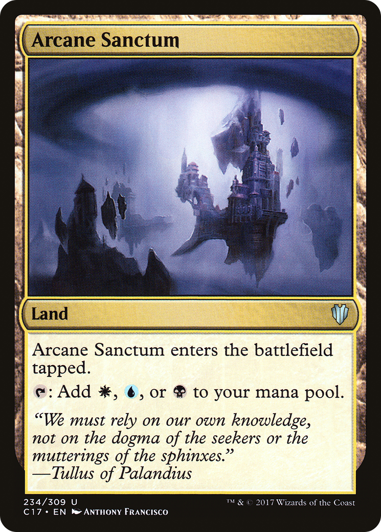 Arcane Sanctum (C17-234) - Commander 2017 - Magic The Gathering