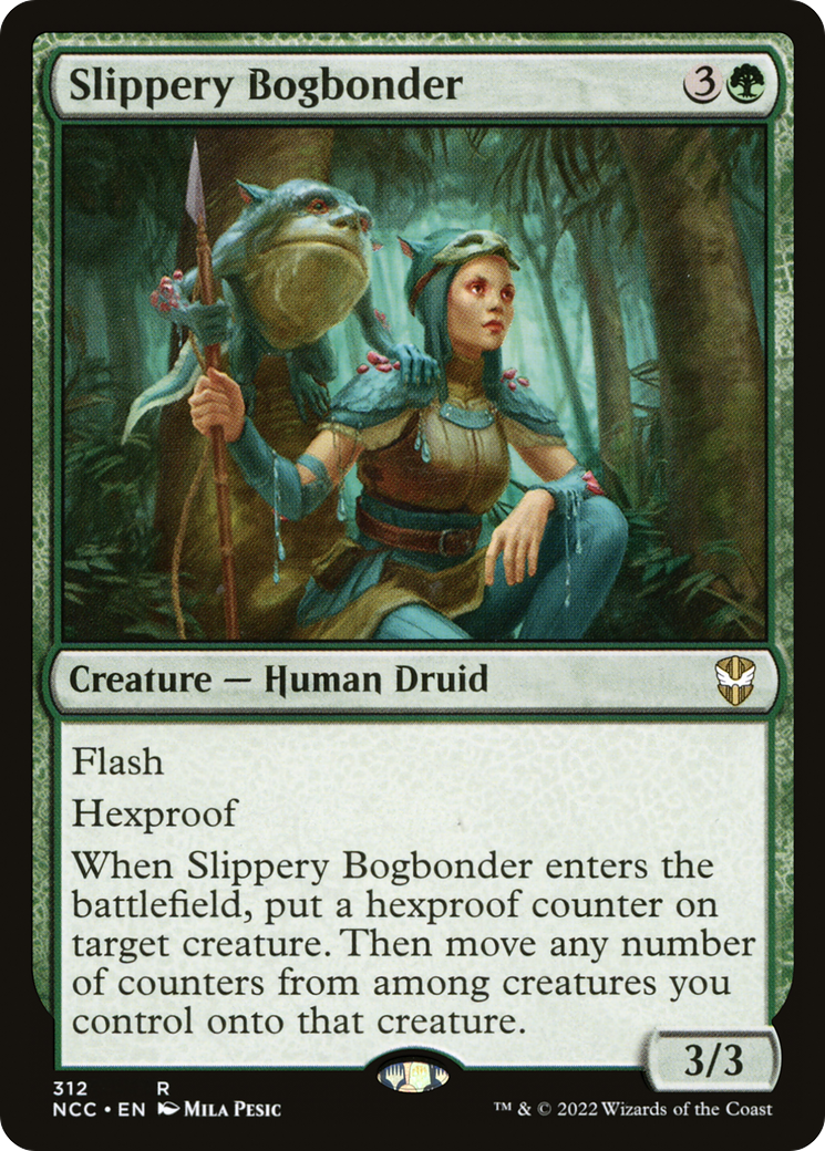 Slippery Bogbonder (NCC-312) - New Capenna Commander - Magic The Gathering