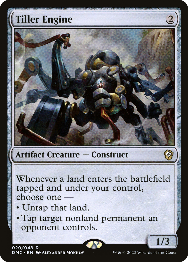 Tiller Engine (DMC-020) - Dominaria United Commander - Magic The Gathering