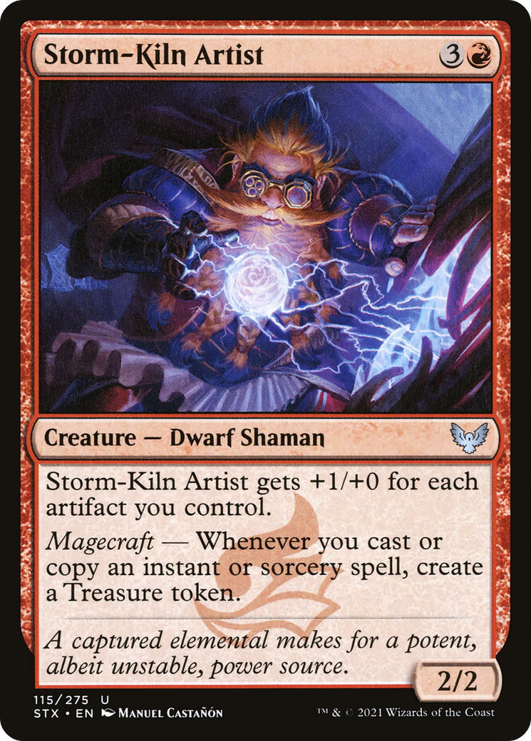 Storm-Kiln Artist (STX-115) - Strixhaven: School of Mages - Magic The Gathering