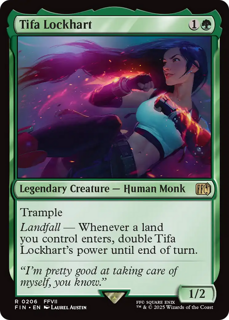FOIL Tifa Lockhart (FIN-206) - FINAL FANTASY - Magic The Gathering
