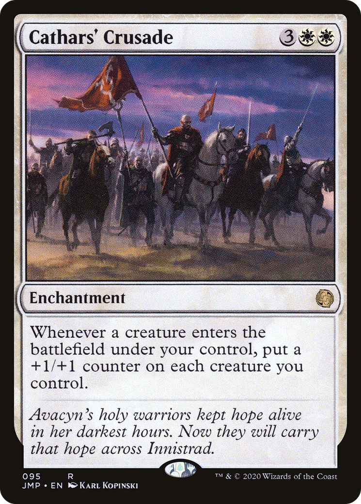 Cathars' Crusade (JMP-095) - Jumpstart - Magic The Gathering