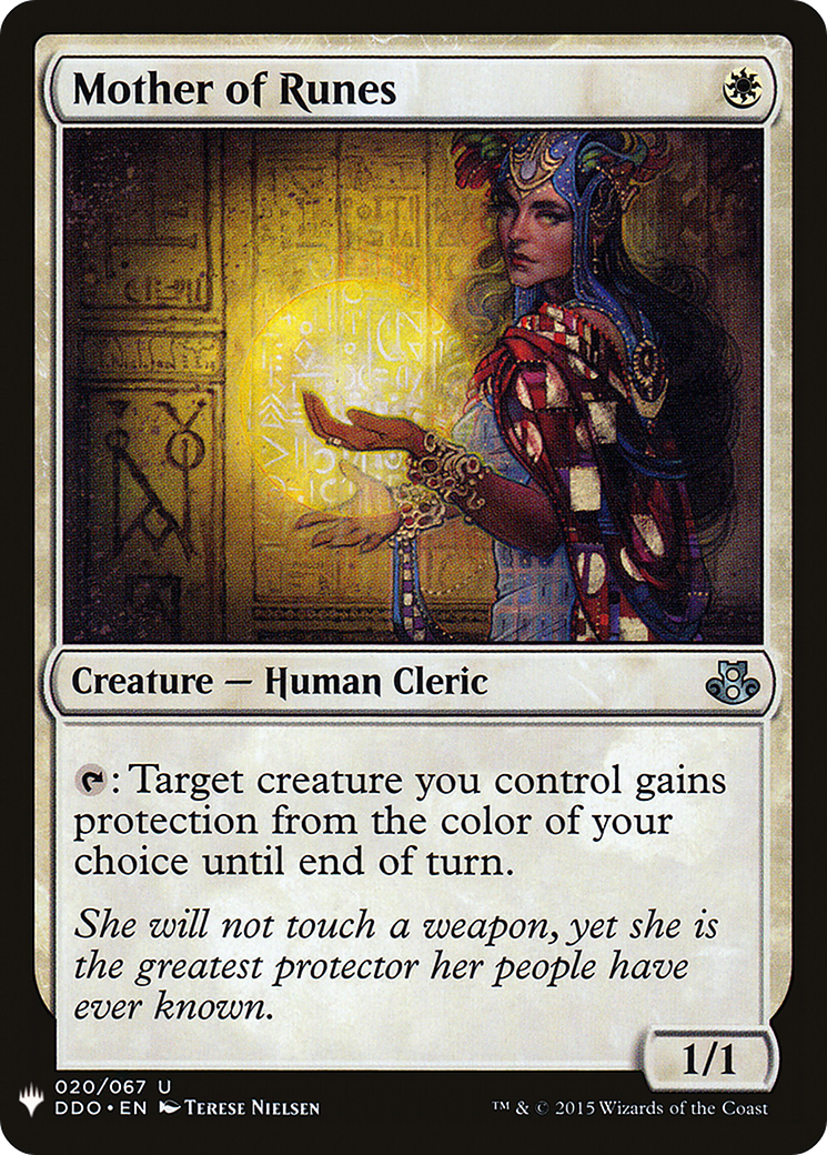 Mother of Runes (LIST-DDO-20) - The List - Magic The Gathering