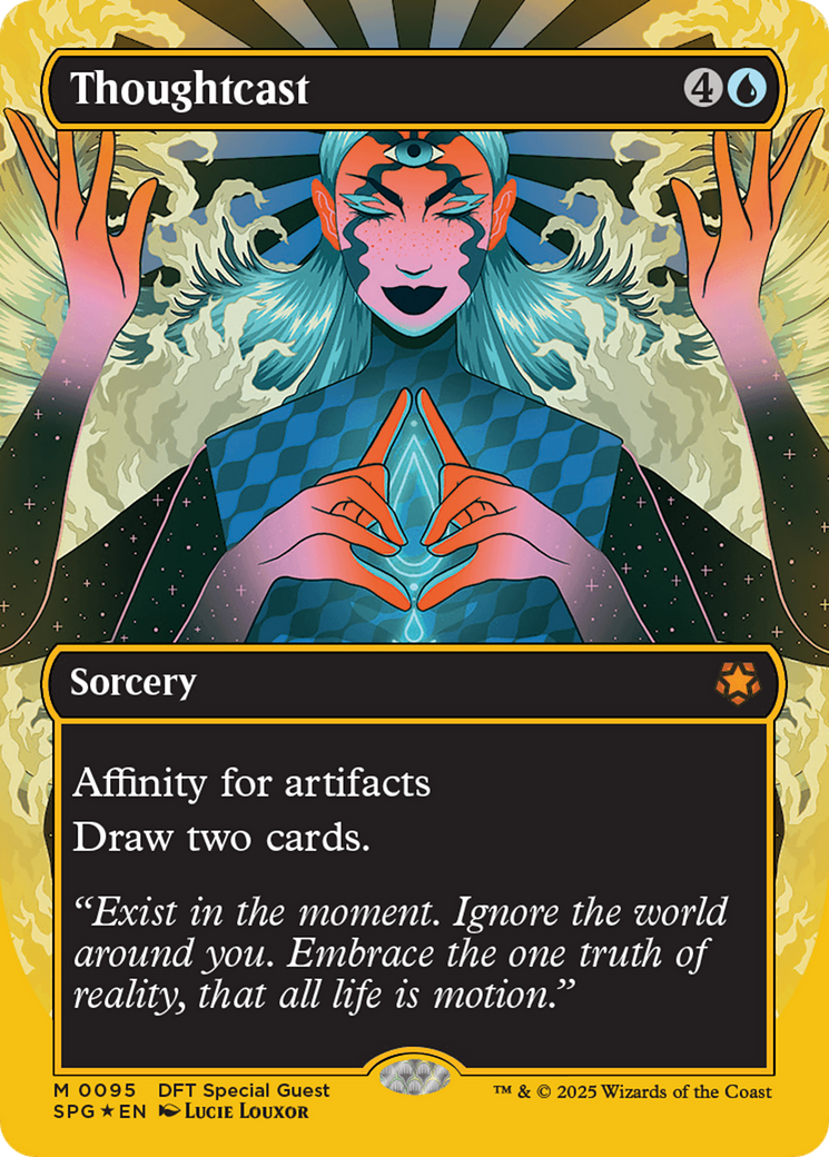 FOIL Thoughtcast (SPG-095) - Special Guests - Magic The Gathering