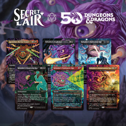 Magic Secret Lair x Dungeons & Dragons Death Is in the Eyes of the Beholder II Non-Foil Edition