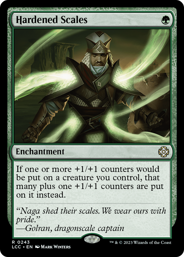Hardened Scales (LCC-243) - The Lost Caverns of Ixalan Commander - Magic The Gathering