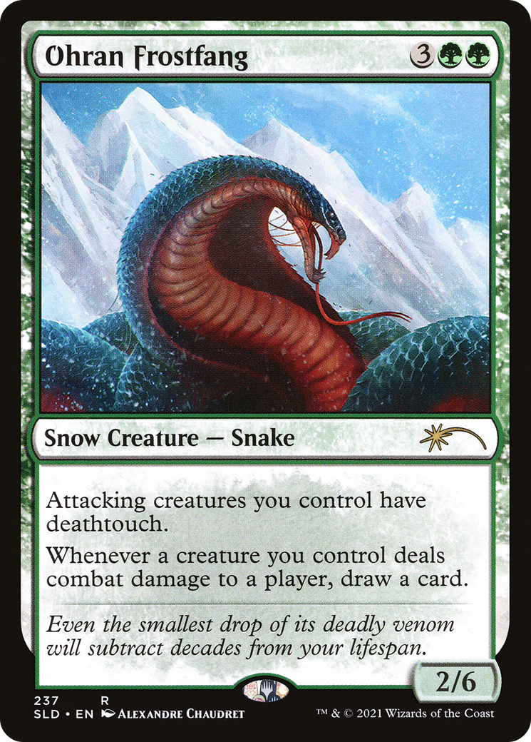 Ohran Frostfang (SLD-237) - Secret Lair Drop - Magic The Gathering