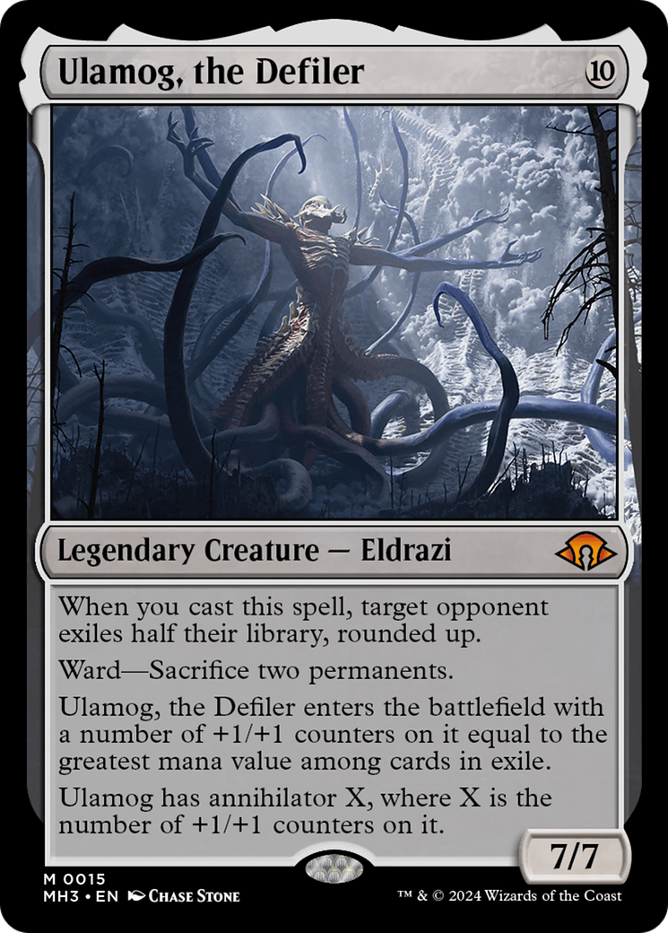 FOIL Ulamog, the Defiler (MH3-015) - Modern Horizons 3 - Magic The Gathering