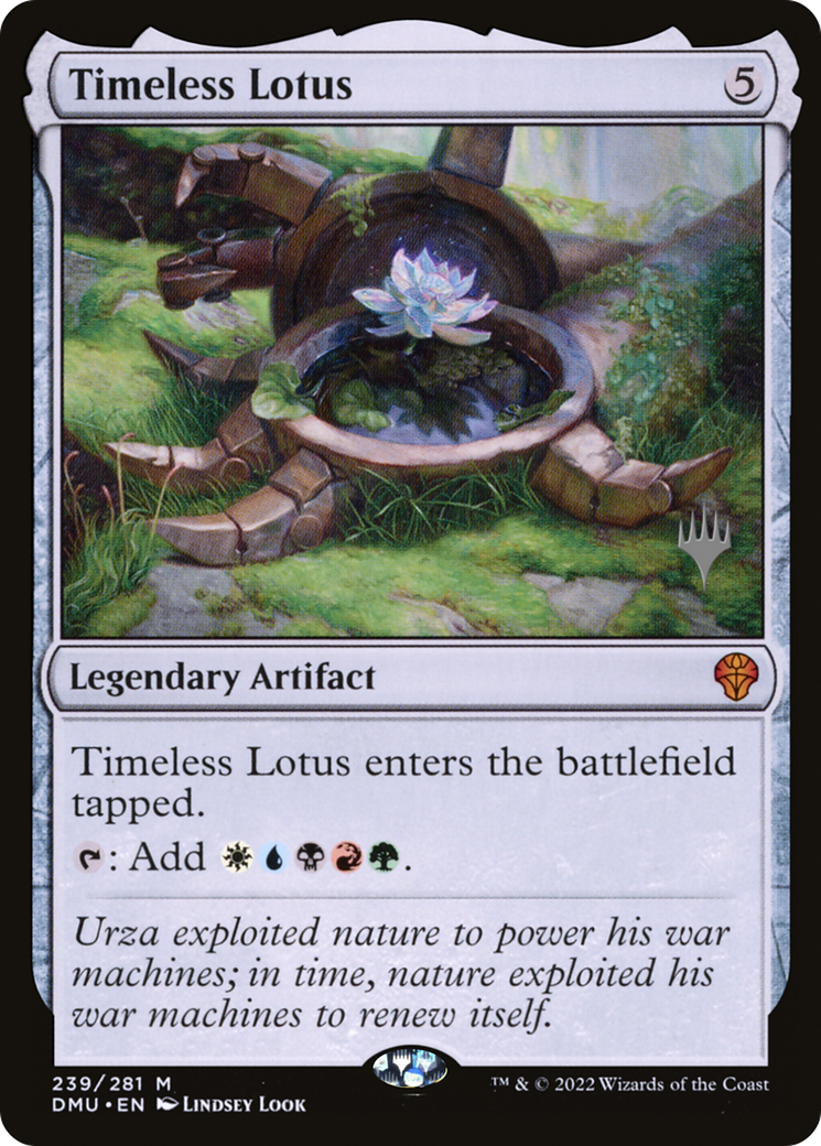 Timeless Lotus (PPDMU-239P) - Dominaria United Promos - Magic The Gathering