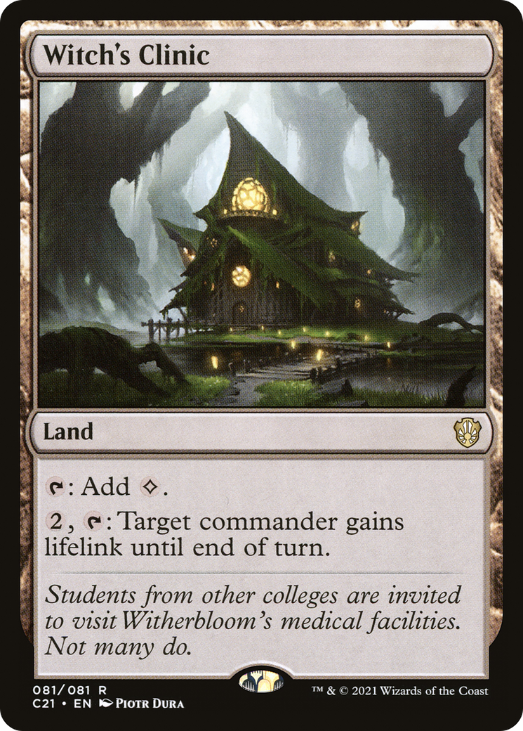 Witch's Clinic (C21-081) - Commander 2021 - Magic The Gathering