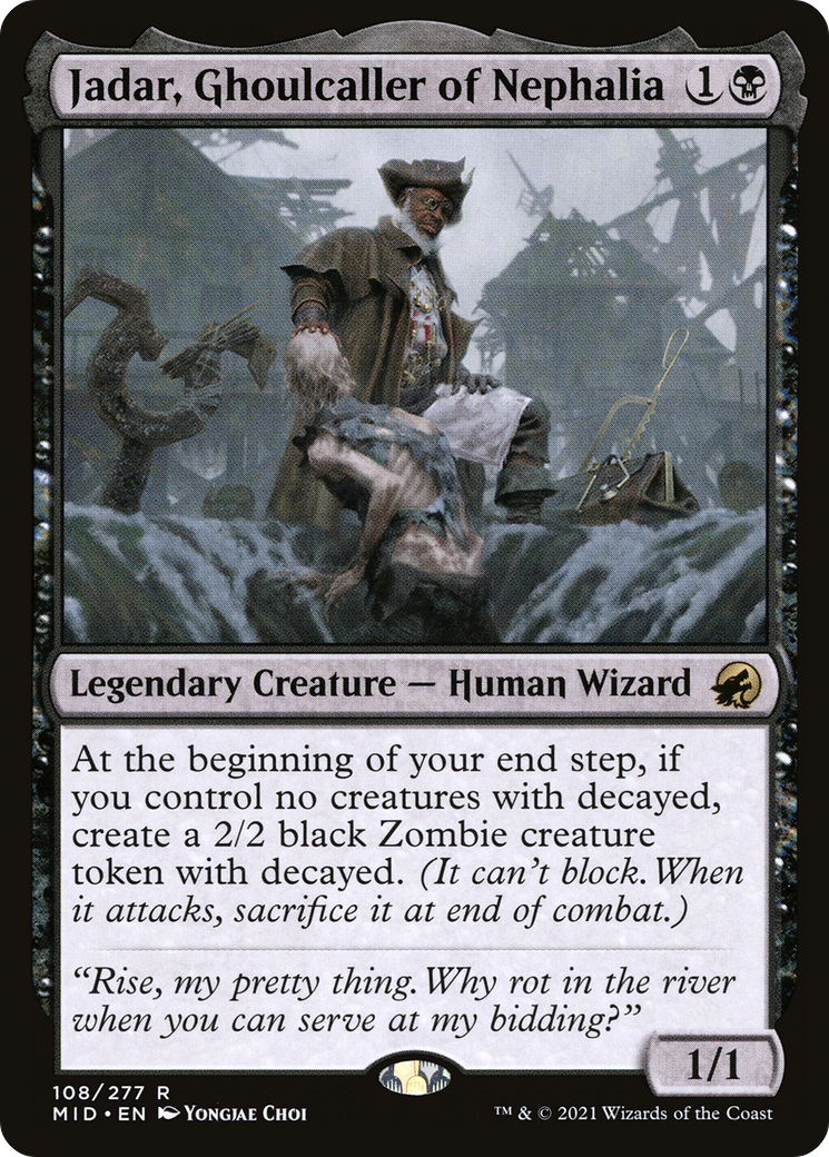 Jadar, Ghoulcaller of Nephalia (MID-108) - Innistrad: Midnight Hunt - Magic The Gathering
