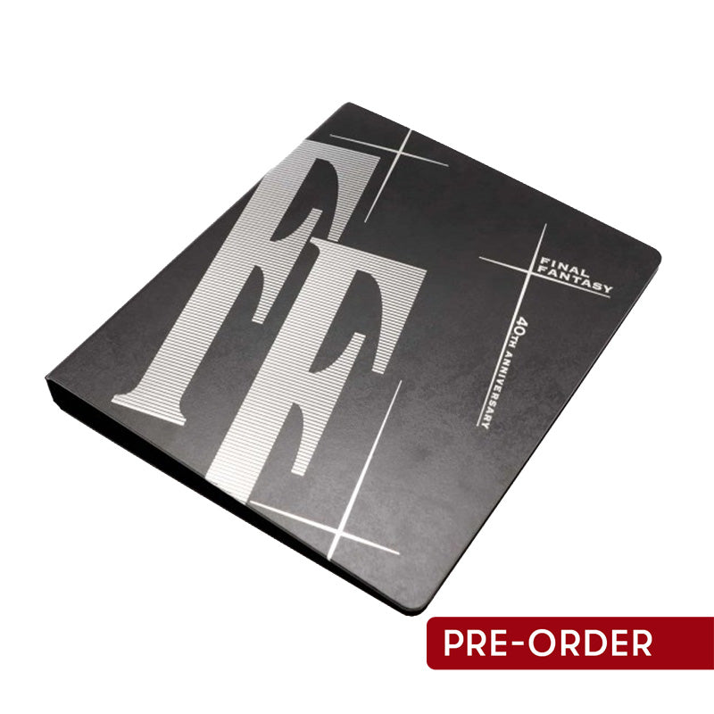 Final Fantasy 40th Anniversary Collection 9 Pocket Card Binder