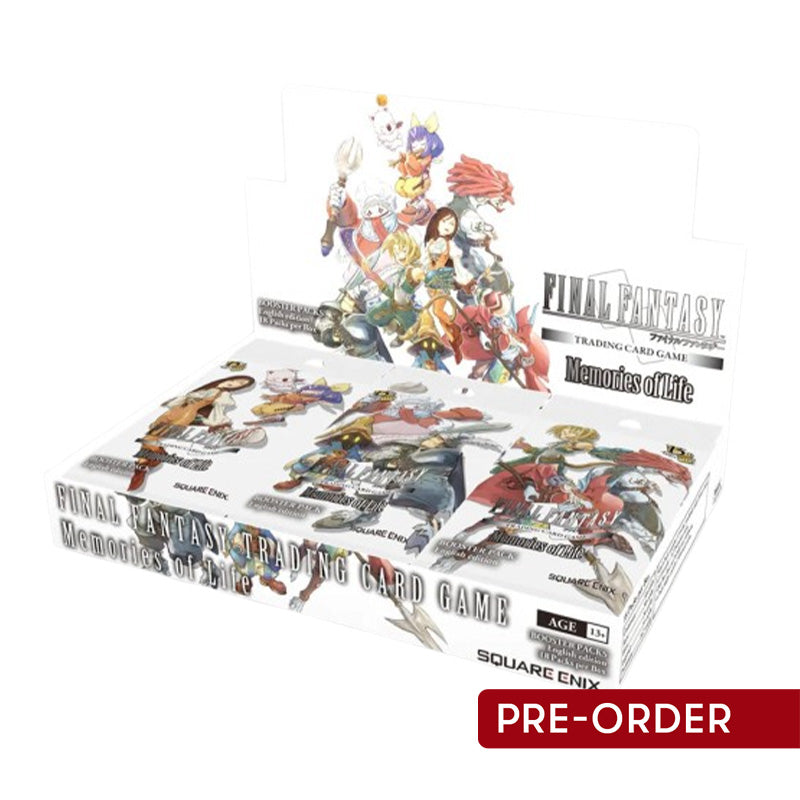 Final Fantasy TCG Opus XXX Memories of Life Booster Box