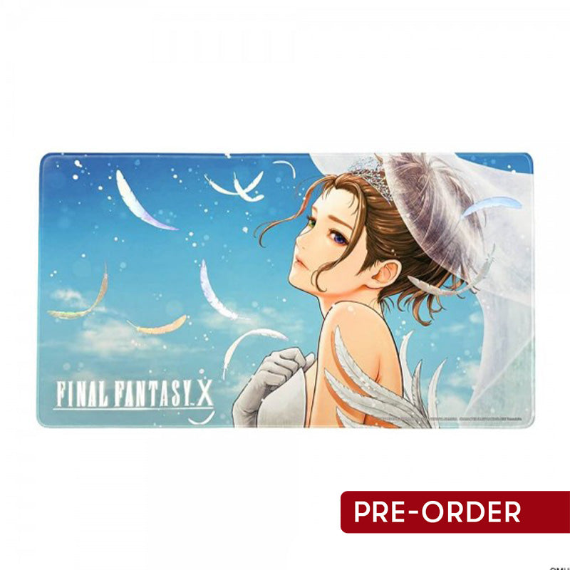 FINAL FANTASY X - PLAYMAT - YUNA (WEDDING DRESS FOIL STAMP VER.)