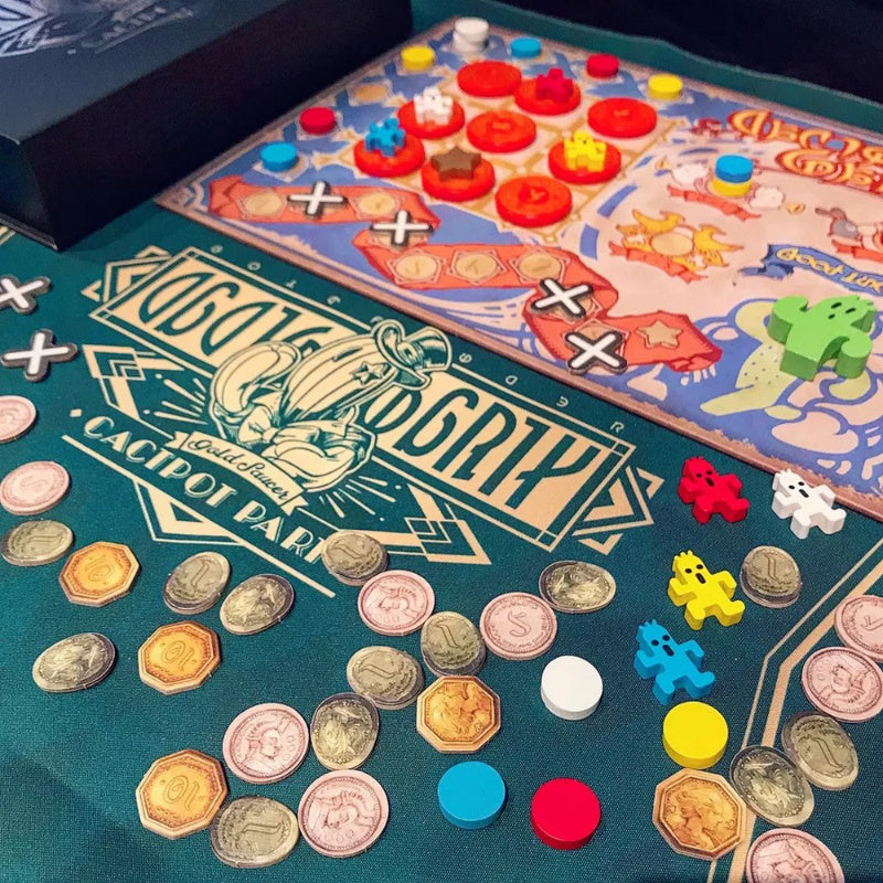 Final Fantasy XIV Gold Saucer Cactpot Party Board Game