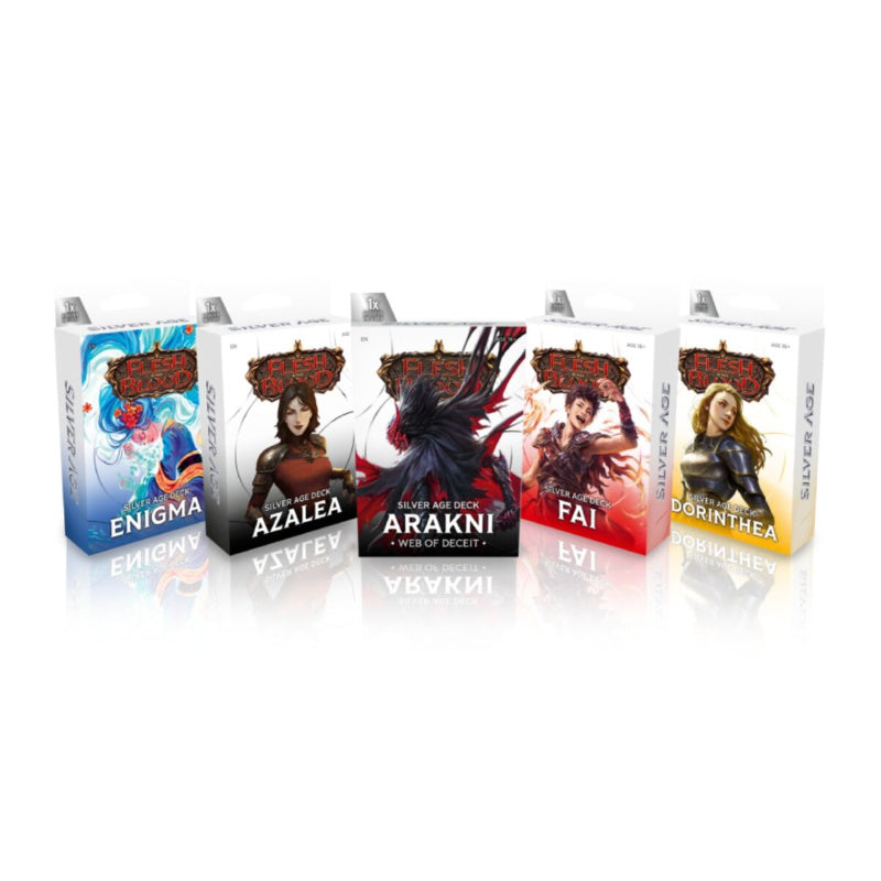 Flesh and Blood Silver Age Chapter 2 Decks (Set of 5)