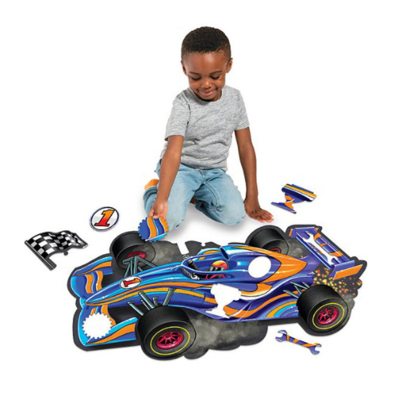 Floor Puzzle Racecar 48 Pieces