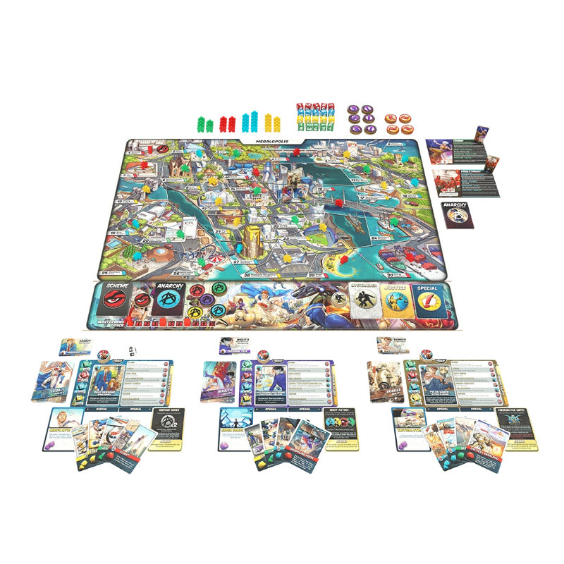 Freedom Five: A Sentinel Comics Board Game