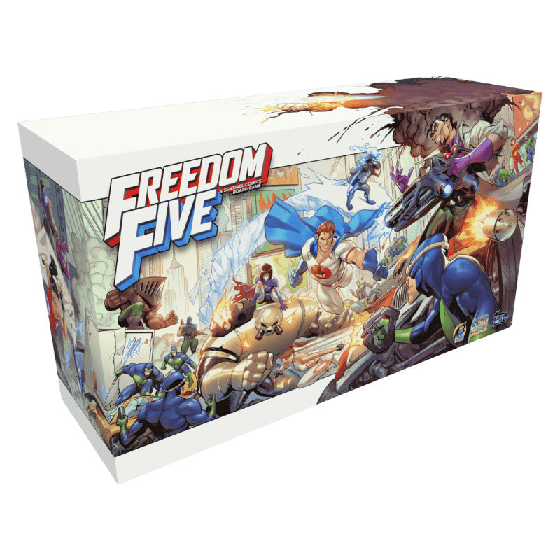 Freedom Five Core Game Kickstarter Edition - Painted