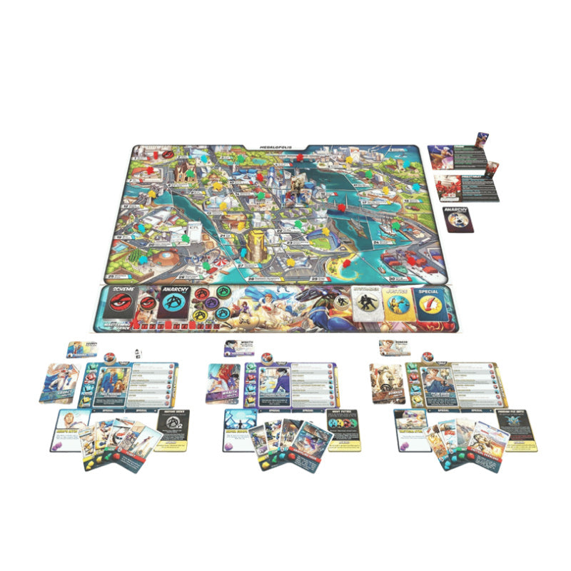 Freedom Five Core Game Kickstarter Edition - Painted