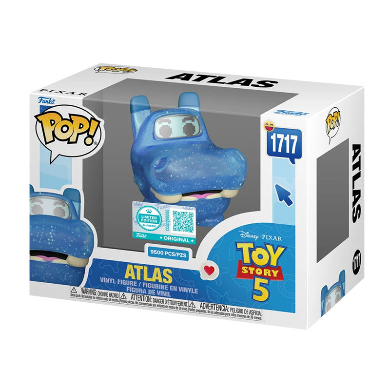 Funko Pop! Disney Pixar Toy Story 5 Atlas #1717 Limited Edition w/ Protector