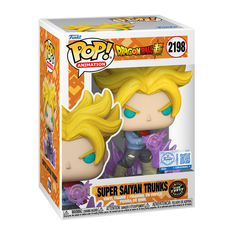Funko POP! Dragonball Super #2198 Super Saiyan Trunks - Limited Glow Chase