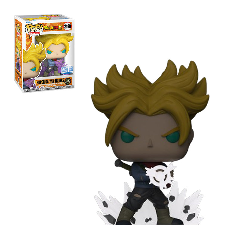 Funko POP! Dragonball Super #2198 Super Saiyan Trunks - Limited Glow Chase