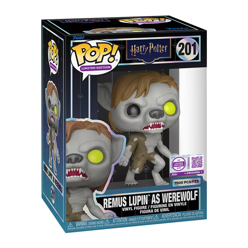 Funko Pop! Harry Potter #201 Remus Lupin Werewolf Limited w/ Protector