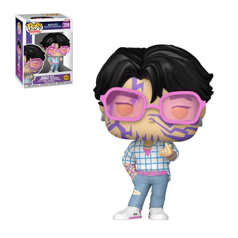 Funko Pop KPop Demon Hunters Jinu With Patterns Chase w/ Protector