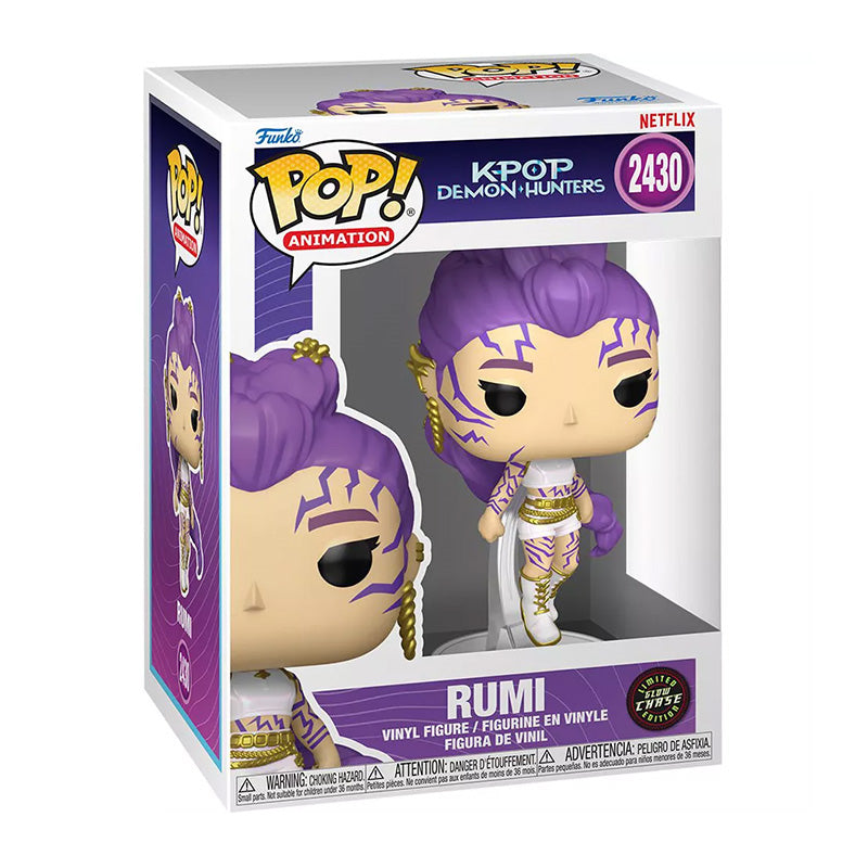 Funko Pop! KPop Demon Hunters Rumi Chase #2430 w/ Protector