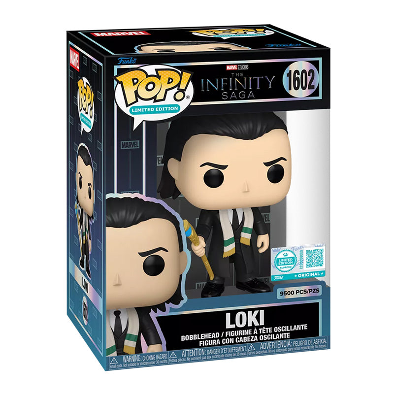 Funko Pop! Marvel The Infinity Saga Loki #1602 Limited Edition w/ Protector
