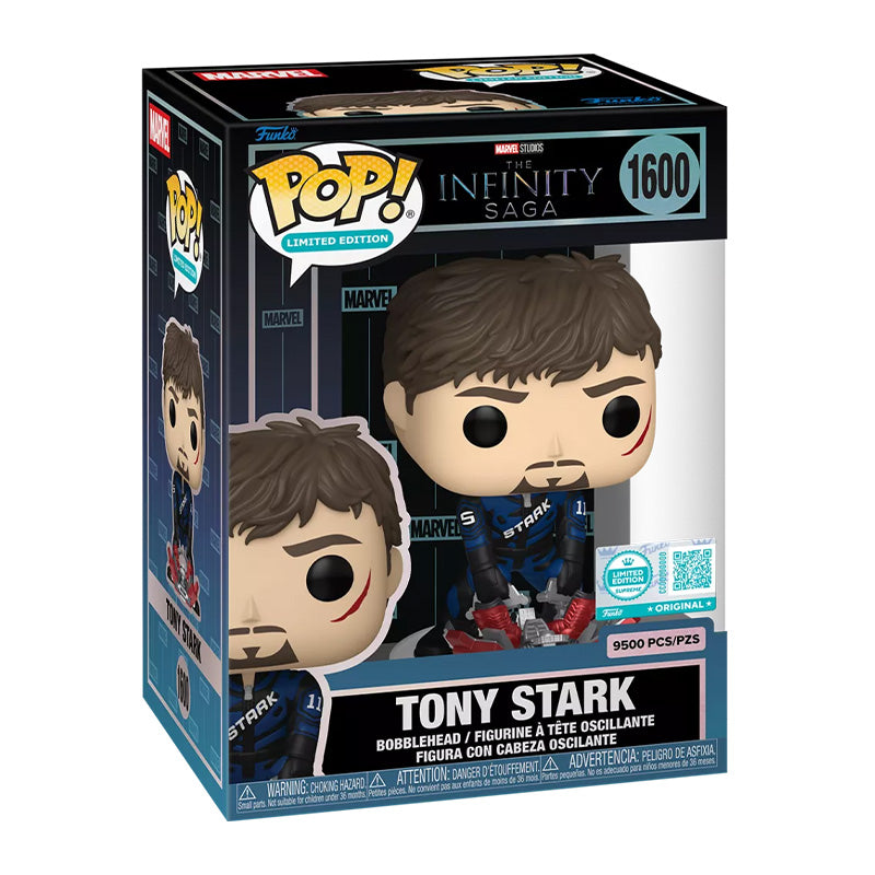 Funko Pop! Marvel The Infinity Saga Tony Stark #1600 Limited w/ Protector