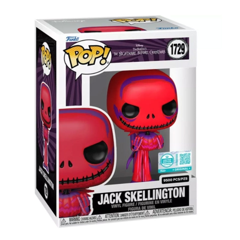 Funko Pop! Nightmare Before Christmas Jack Skellington Limited Edition #1729 w/ Protector