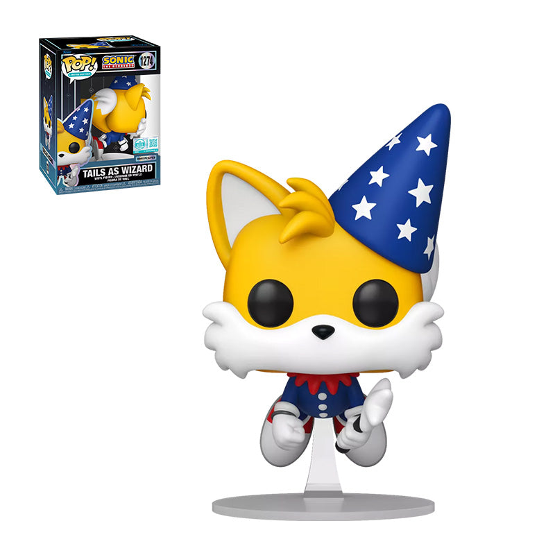 Funko Pop! Sonic the Hedgehog #1274 Tails As Wizard Limited w/ Protector