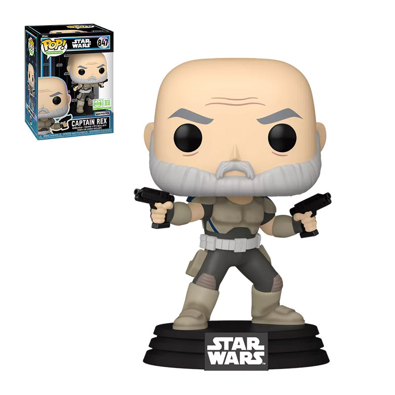 Funko Pop! Star Wars Captain Rex Limited Edition #847 w/ Protector
